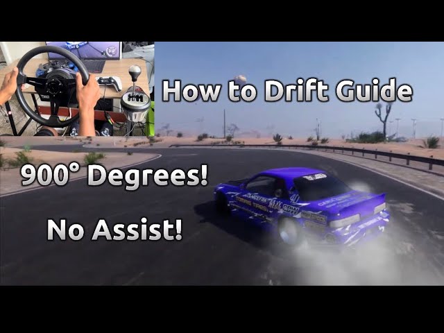 How To Drift Guide Pt. 1 (CarX Drift Racing Online on Wheel) 