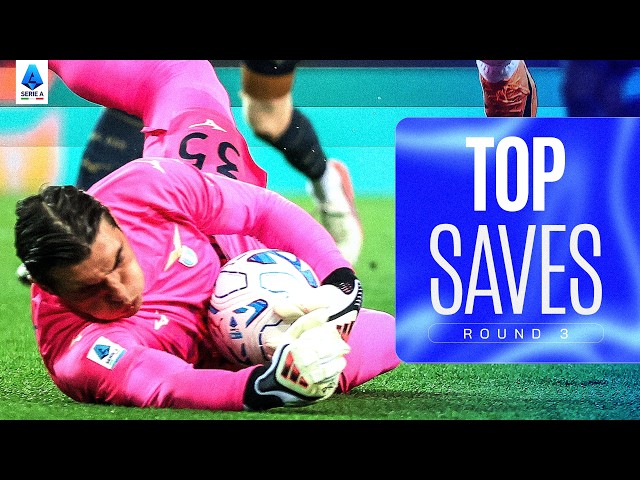 TOP SAVES 🧤 From the Serie A Round 3 | 2026/27