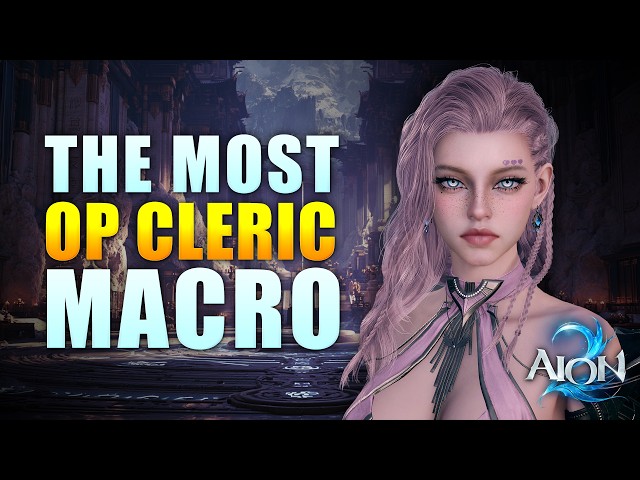 The ONLY AION 2 Cleric Macro Guide You Need | PvE & PvP
