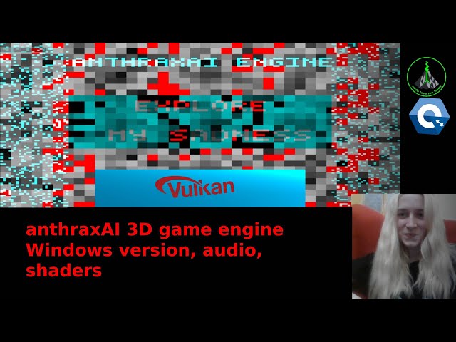 anthraxAI game engine: Windows version, audio, shaders (c++/vulkan)