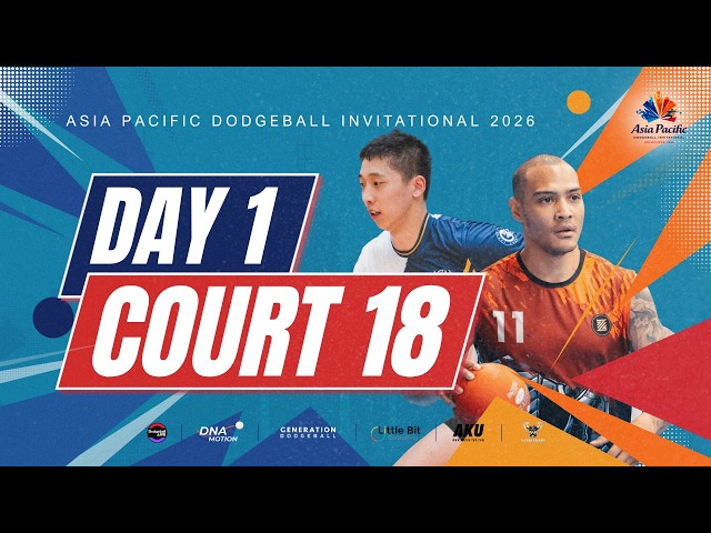API Dodgeball 2026; Day 1 - Court 18