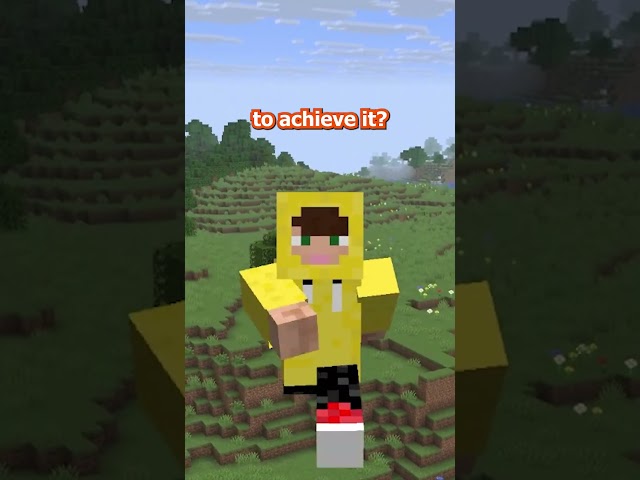 how hard is it to mlg from world height to bedrock in minecraft?  #minecraft