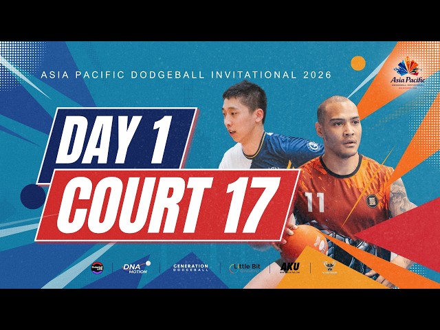 API Dodgeball 2026; Day 1 - Court 17