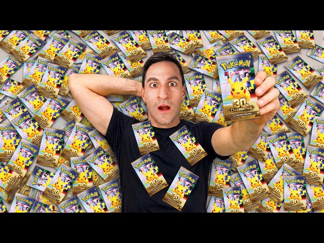 I Opened 151 Packs of 30th Celebration