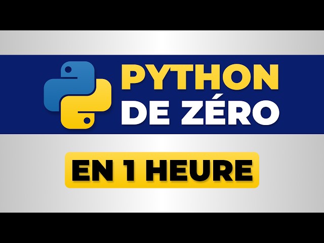 Learn Python in 1 hour - Complete Beginner Course (4K)