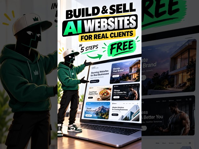 Learn How to make Website Using AI (For Free)