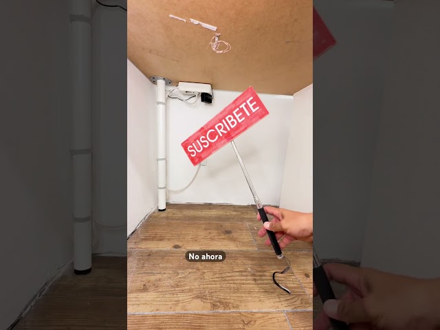 How to hide floor cables