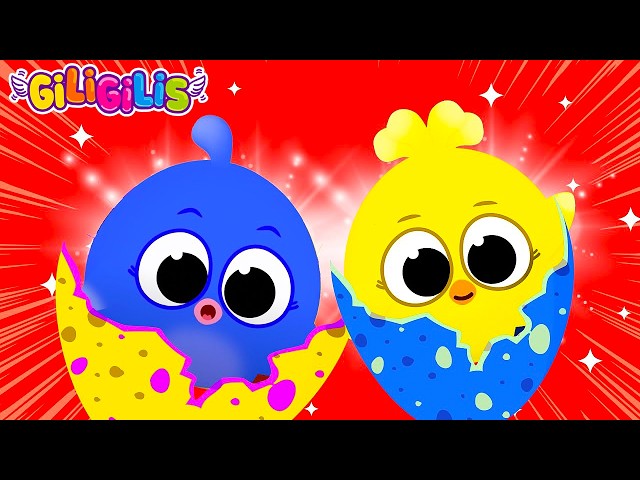 Let’s Crack Eggs & Cook Together! 🥚 Omelettes, Cupcakes & More with Giligilis Fun Songs