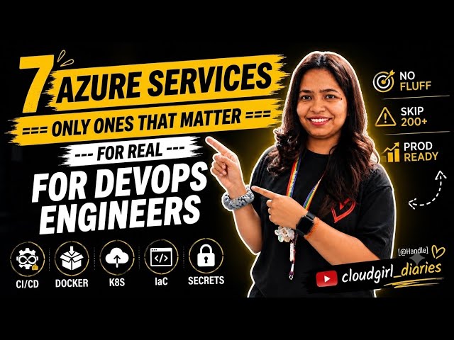 The Only Azure Services You Need for DevOps in 2026 |Azure #devops 