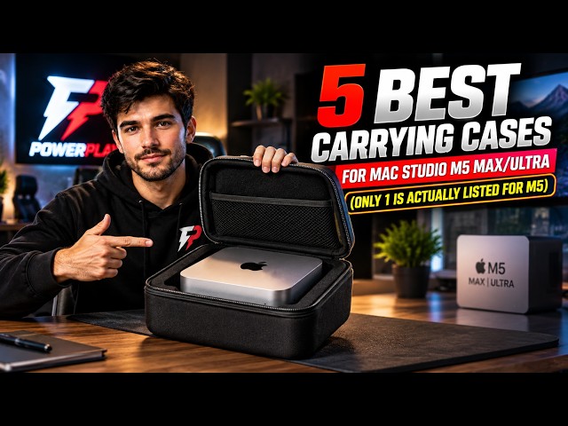 5 Best Carrying Cases for Mac Studio M5 Max/Ultra (Only 1 Is Actually Listed for M5)