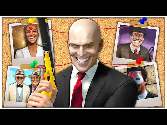 I Assassinated the FOUR MOST INSANE ELUSIVE TARGETS in Hitman 3 and This Is What Happened