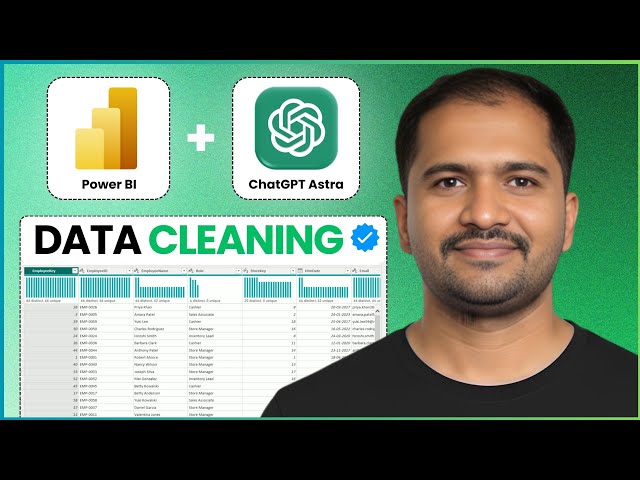 ChatGPT + Power BI for Data Cleaning and Transformation | Work Smarter 🔥