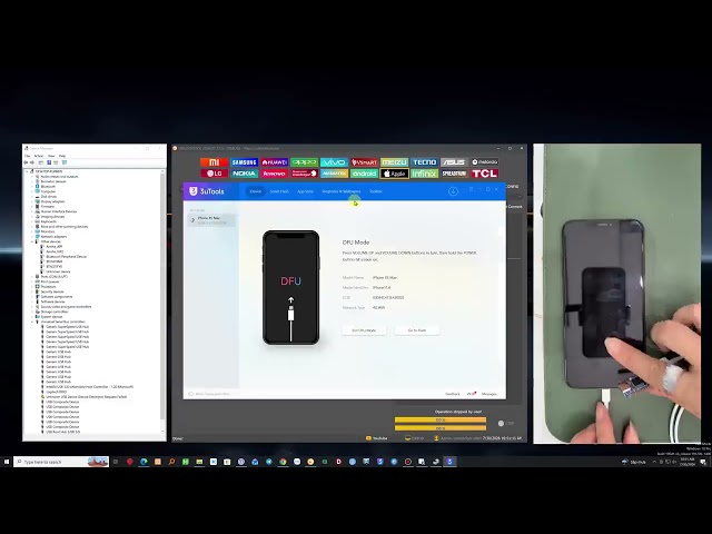 UnlockTool Video Guide  Check PWND USBLite8 via RP2350  BY GSM Tech Lab