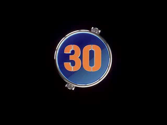 30 Seconds Countdown Timer no Copyright