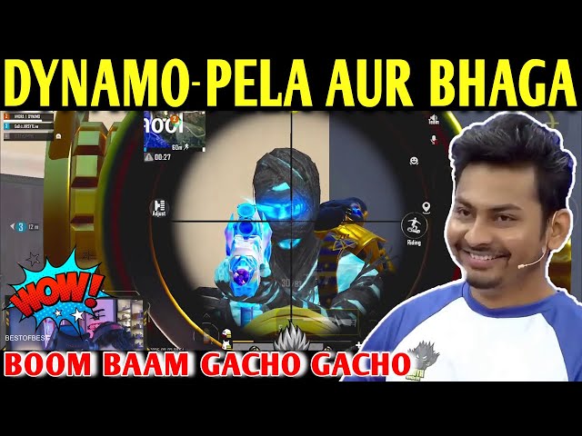 DYNAMO - PELA AUR BHAGA | PUBG MOBILE | BGMI | BATTLEGROUNDS MOBILE INDIA | BEST OF BEST