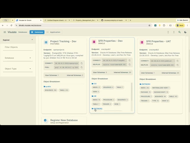 Database application modernization