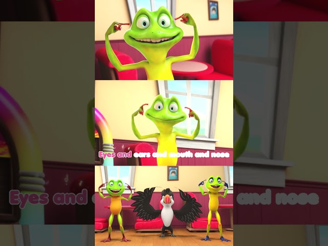Ribbit & Friends | Head, Shoulders, Knees & Toes Sing Along