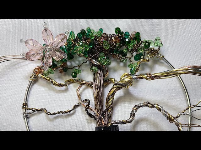 How to make a wire tree. Part 3