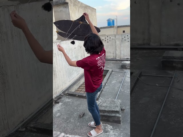 Itani payari tukal paker li 😍 #short #kiteflying #youtubeshorts