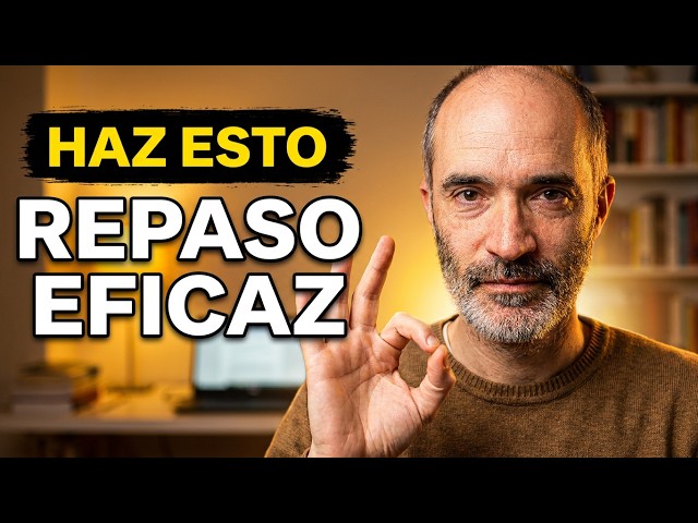 Cómo REPASAR para no olvidar lo que estudias
