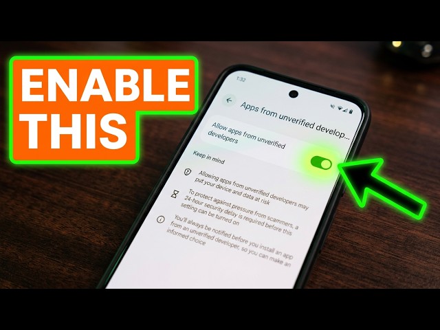 How to Enable Android's New Sideloading Bypass Toggle (Allow Unverified Apps)