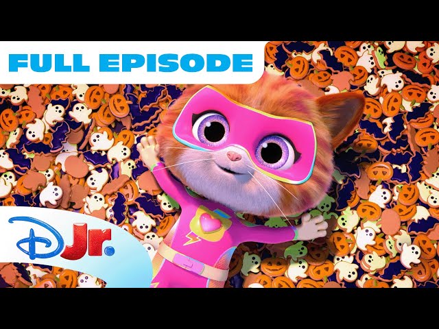 SuperKitties Halloween Full Episode! | Super Spooky House / Pumpkin Ball 🎃👻 | @disneyjr