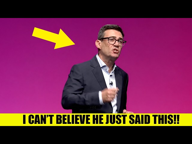 Andy Burnham Faces HUGE BACKLASH After What He Said In Horrible Speech!