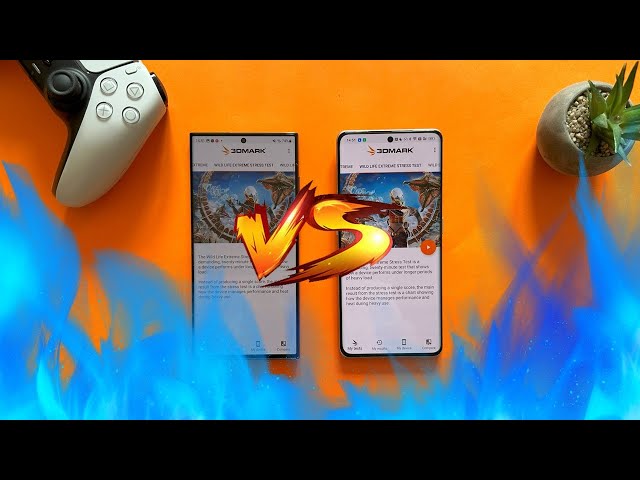 OPPO Find X6 Pro vs Galaxy S23 Ultra - 3dMark Extreme Stress Test & Gaming