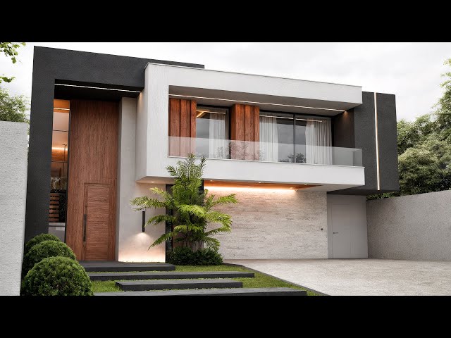 House Design 12x30 Meters