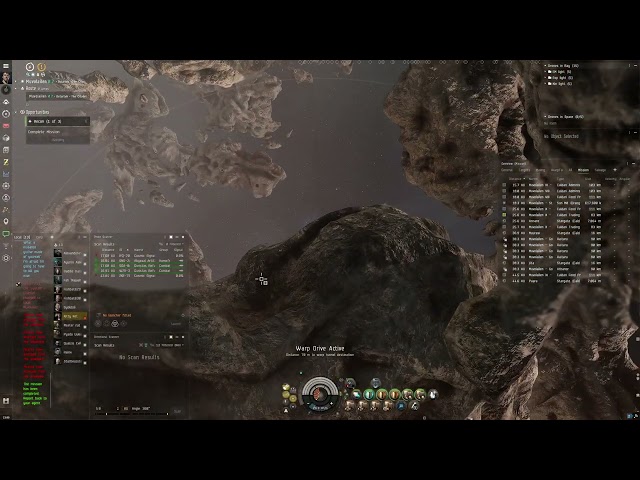 Eve Online - Scorpion Navy Level 4 mission gameplay - Recon 1-2 (Guristas)