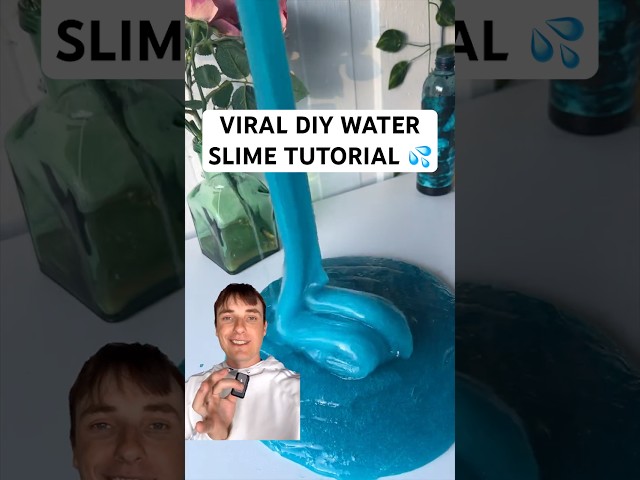 I Tried Making the PERFECT Water Slime! 😳 VIRAL DIY Tutorial 👀
