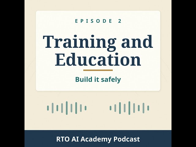 Training and Education: Build One Practical Lesson with AI Safely