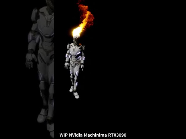 Fireman. Work In Progress with NVidia Machinima Omniverse.