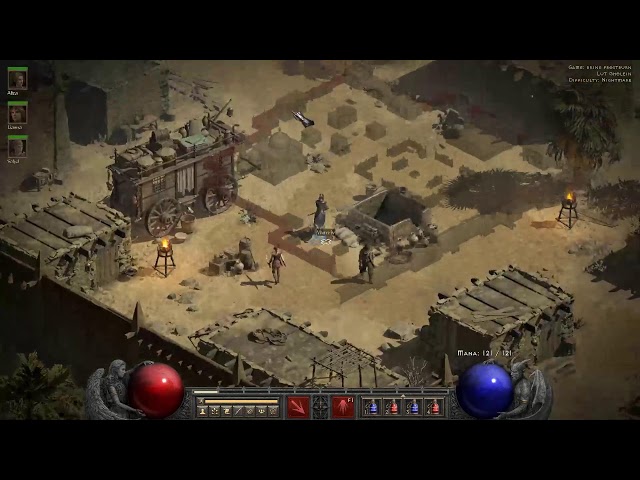 Diablo II: Resurrected - Hardcore Sorceress Nightmare - Live!