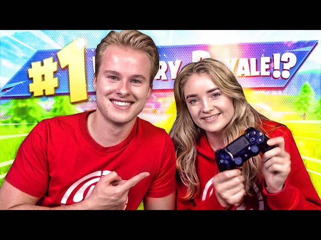 FORTNITE MET MIJN VRIENDIN!!