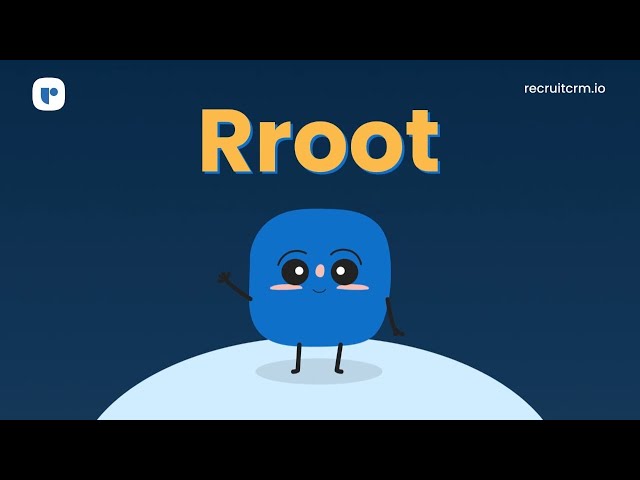 Meet Rroot: The coolest recruitment sidekick who's got your back