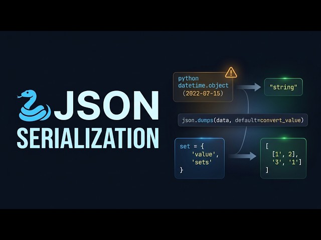 117 🐍 Handling Non-Serializable Types in Python JSON
