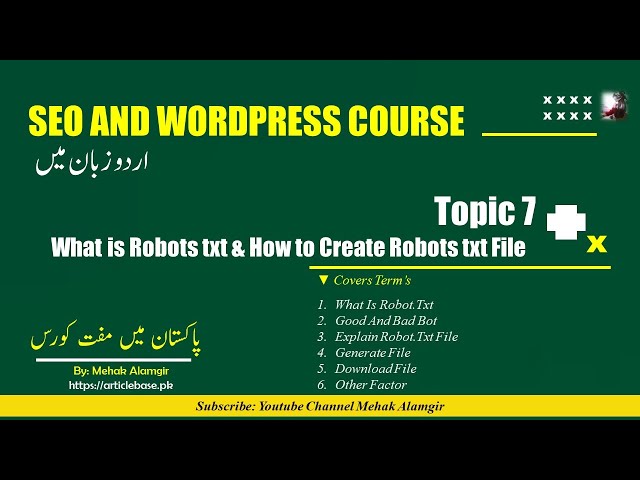 What is robots.txt file | How to Create Robots.txt File