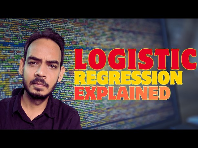 🚀 Logistic Regression Explained With Implementation | Machine Learning Tutorials | Data Science