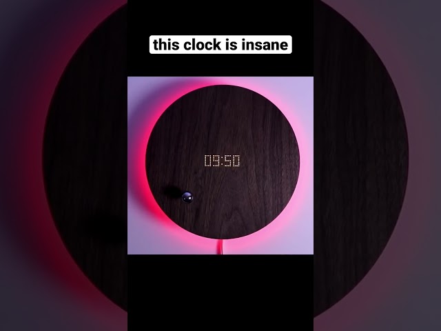 Levitating Magnet Clock