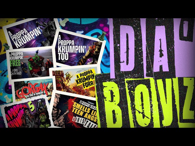 "DA BOYZ - A PROPPA KRUMPIN' SAGA"- An unofficial Warhammer 40k compilation