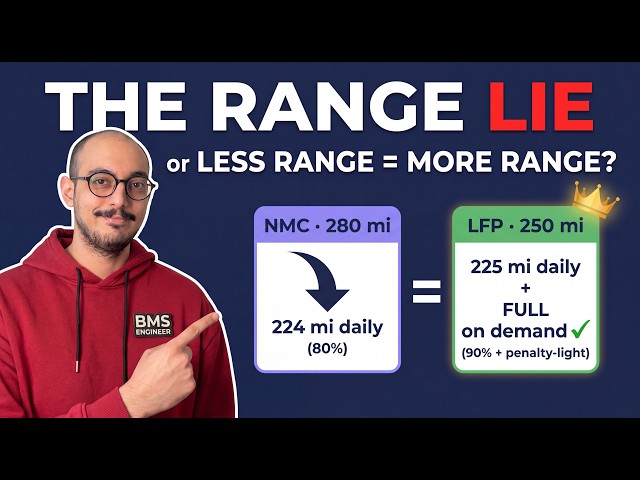 Your EV Has a Battery Secret: LFP vs NMC — A BMS Engineer Explains the Decision Nobody Talks About!
