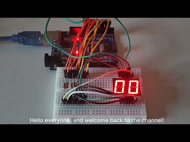 LED 7-Segment 2-Digit Display Numbers from 00 to 99 | Arduino Tutorials