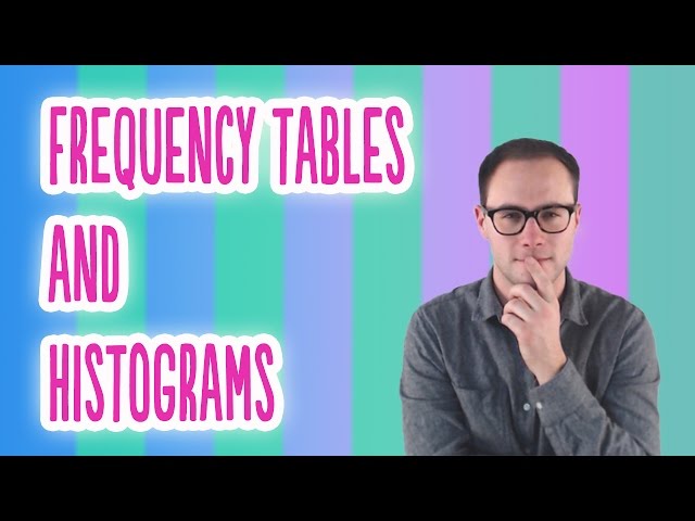 Frequency Tables and Histograms