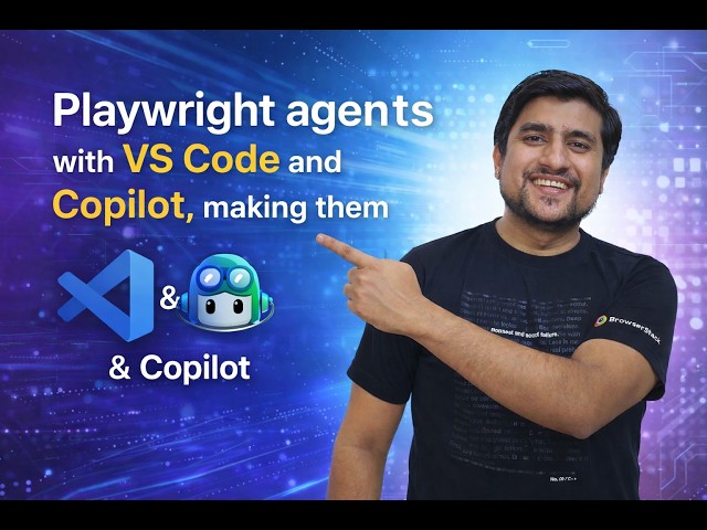 🛑 Playwright agents with VS Code and Copilot, making them