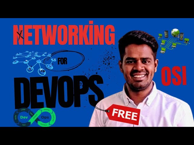 Networking for DevOps Engineers|OSI Model Explained in Simple Terms|Free DevOps Course for Beginners