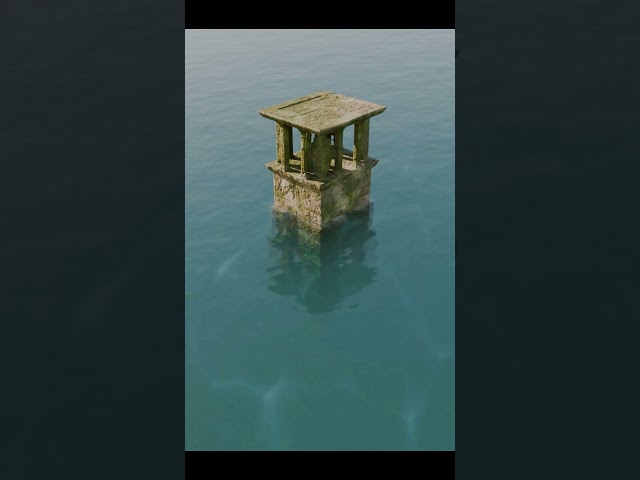 Animated Water Shader(next update) #blender #3d #procedural #addon