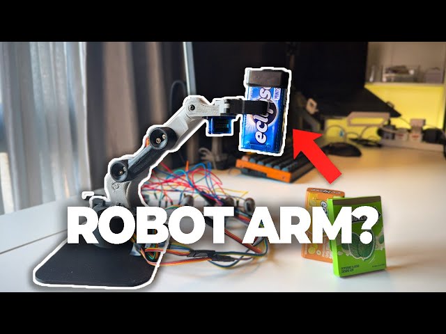 I Built a 3D Printed Robot Arm