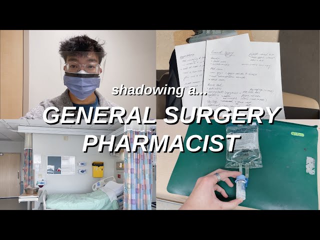 DAY IN THE LIFE of a GENERAL SURGERY PHARMACIST | what does a clinical hospital pharmacist do?