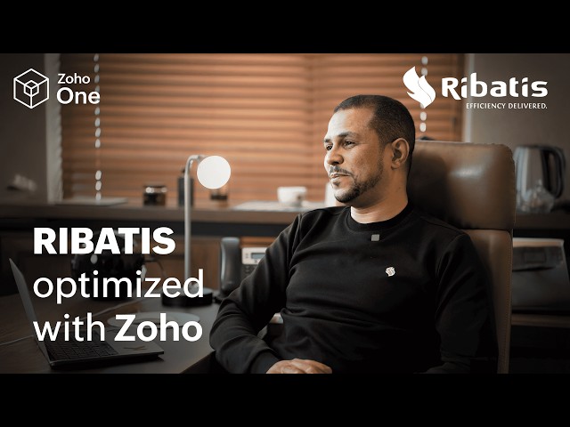 Optimizing operations with Zoho One - Ribatis' journey using the unified platform.
